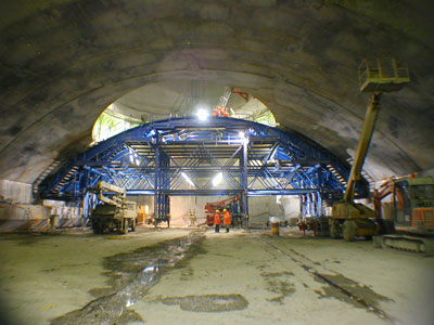 35m span ATLAS cavern 35m span ATLAS cavern