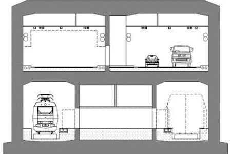 Two level arrangement