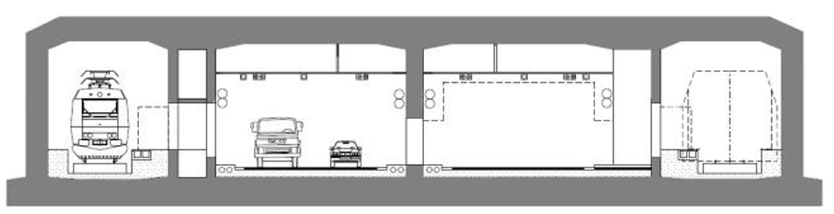 One level arrangement