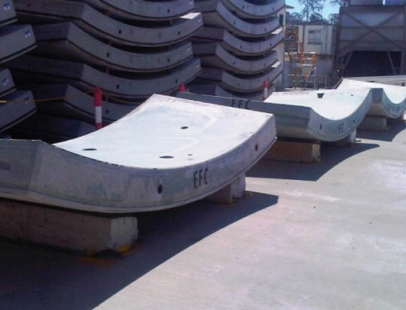 EFC precast concrete segments