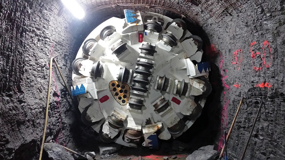 Tbm Disassembly Demonstrating the value of refurbished TBMs