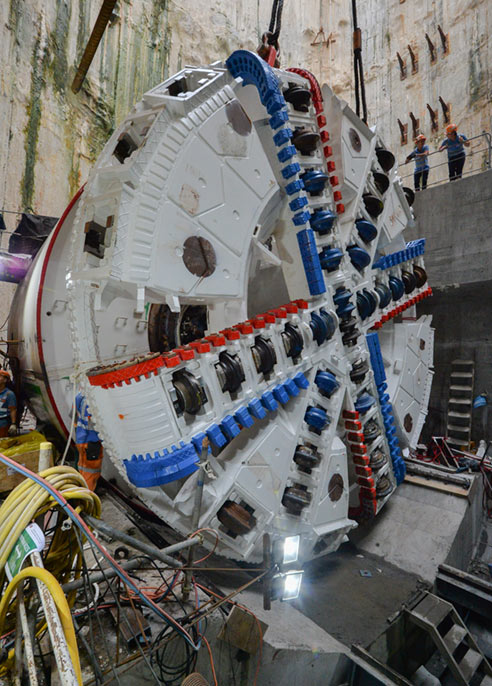 Variable Density Tbm On Song In Hong Kong