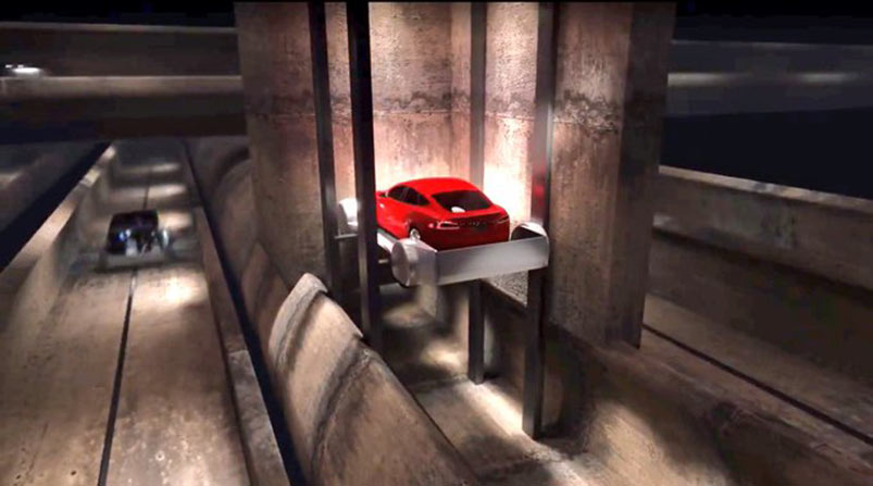 Musk Talks Tunnelling Concepts
