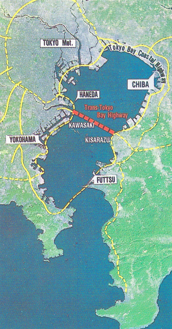 Tokyo Bay highway engages eight mega TBMs