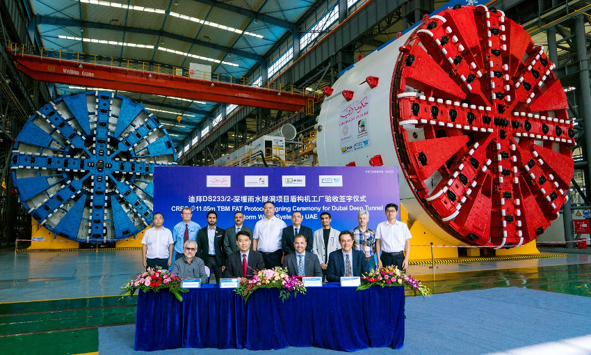 Tbms Accepted For The Dubai Stormwater Drives