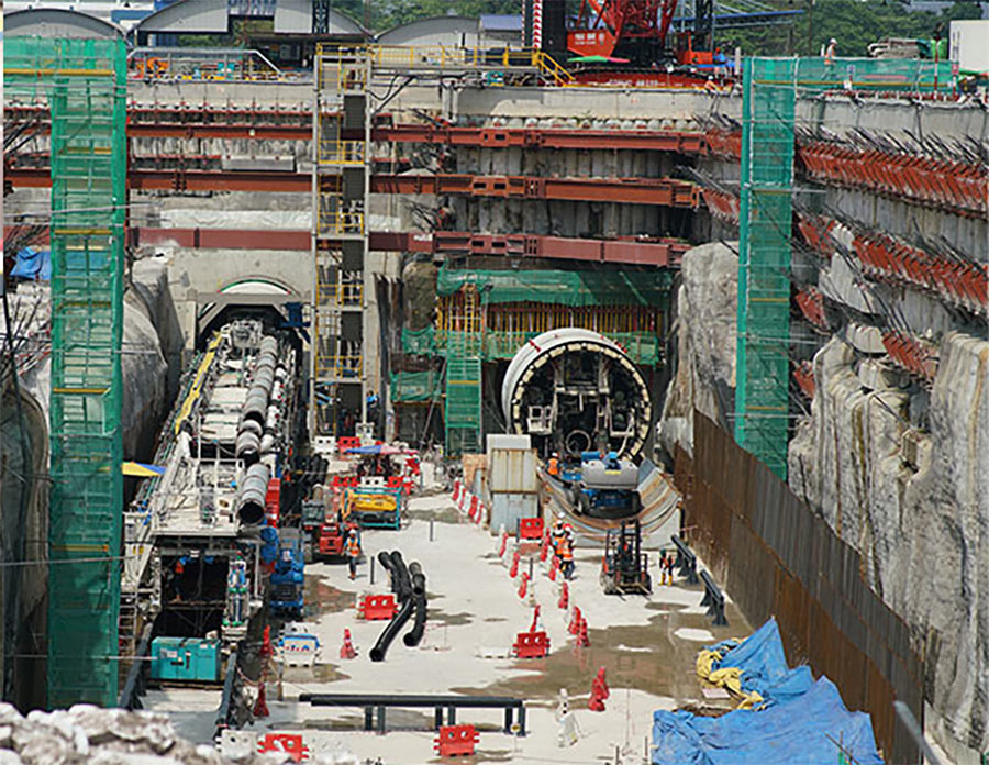 From launch of first two machines in March 2018 to last ring erected in October 2020, 27km of TBM excavation completed in 31 months