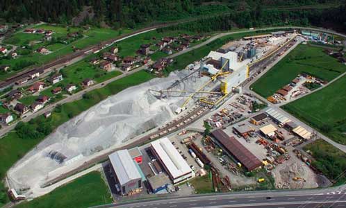 Major job site installations provided logistical backup